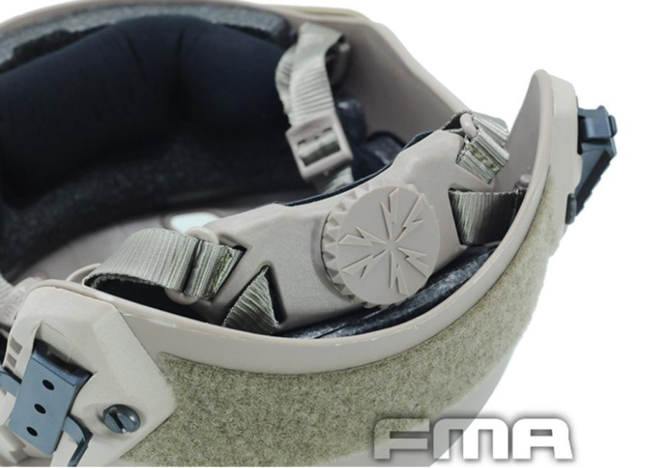 Fast Base Jump Ach Helmet Elmetto Desert Tan by FMA
