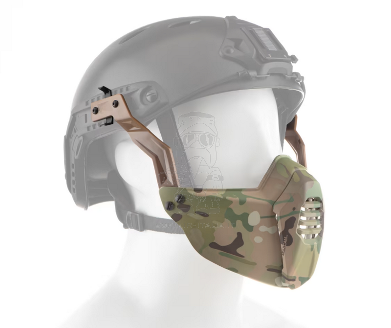 FAST Helmet MC Multicam Half Mask by FMA