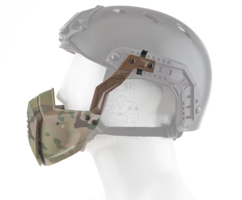 FAST Helmet MC Multicam Half Mask by FMA