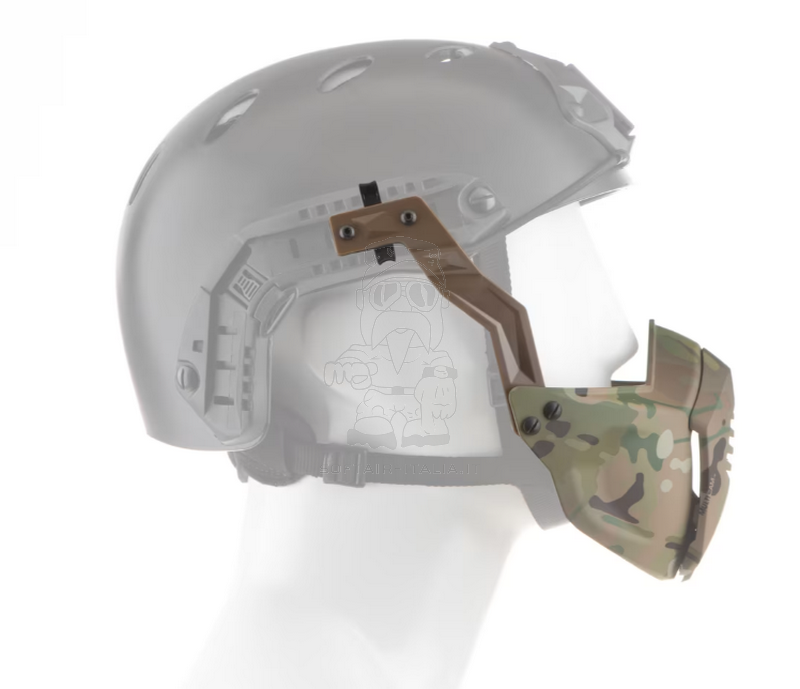 FAST Helmet MC Multicam Half Mask by FMA