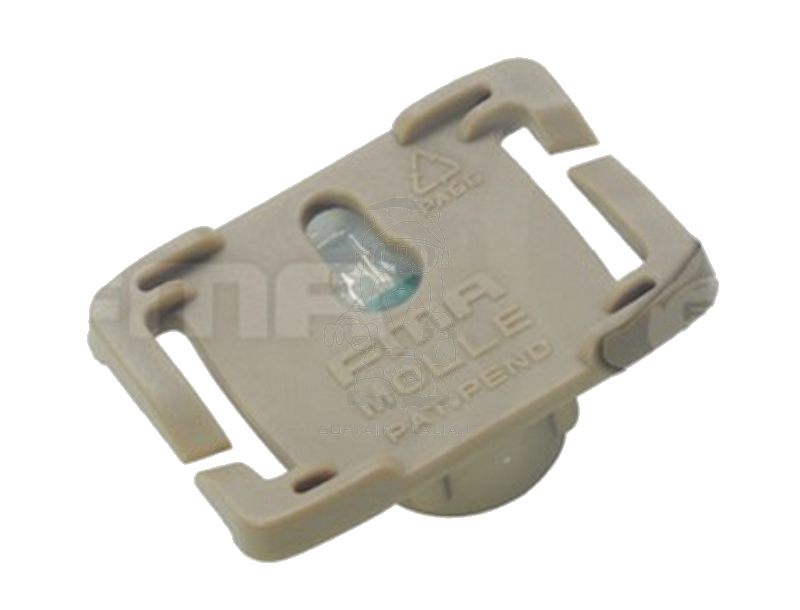 FMA Tactical MOLLE Position Light S-Lite Strobe Marker Desert Tan Case White Led Light by FMA