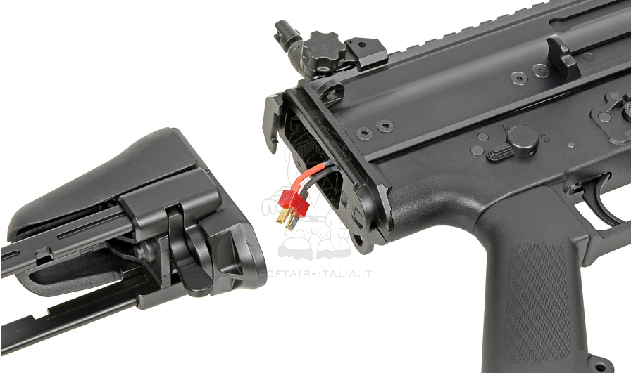 FN Herstal Scar-SC Licensed Subcarbine AEG EShooter Mosfet 25rpms by Cybergun - Cyma