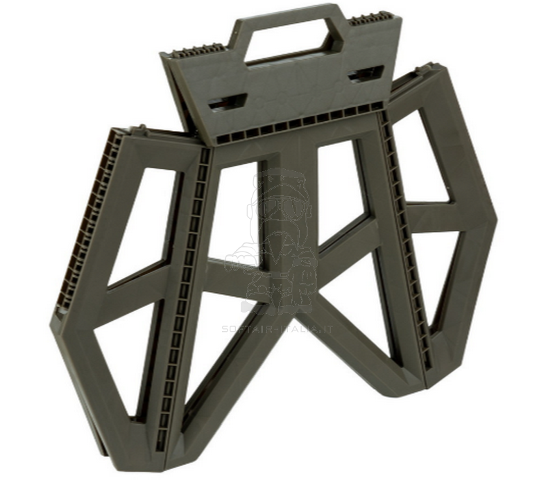 Foldable OD Stool Folded 50 x 58cm. Sgabello Pieghevole