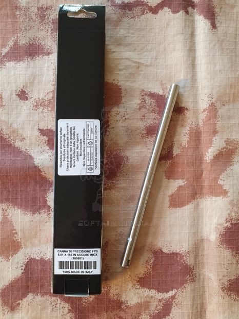 FPS 6,01 x 165mm. Steel Inner Barrel Canna Interna di Precisione in Acciaio Inox AISI 304 by FPS