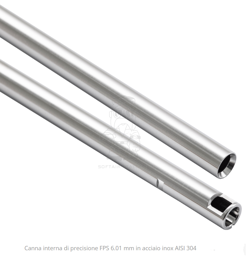 FPS 6,01 x 165mm. Steel Inner Barrel Canna Interna di Precisione in Acciaio Inox AISI 304 by FPS