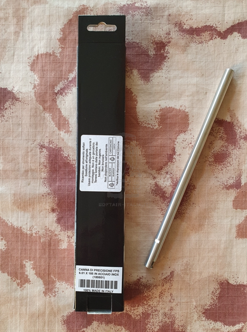 FPS 6,01 x 185mm. Steel Inner Barrel Canna Interna di Precisione in Acciaio Inox AISI 304 by FPS