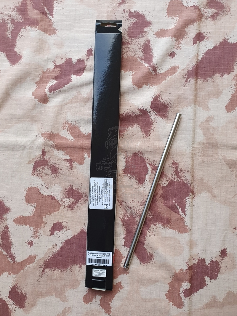 FPS 6,01 x 247mm. Steel Inner Barrel Canna Interna di Precisione in Acciaio Inox AISI 304 by FPS