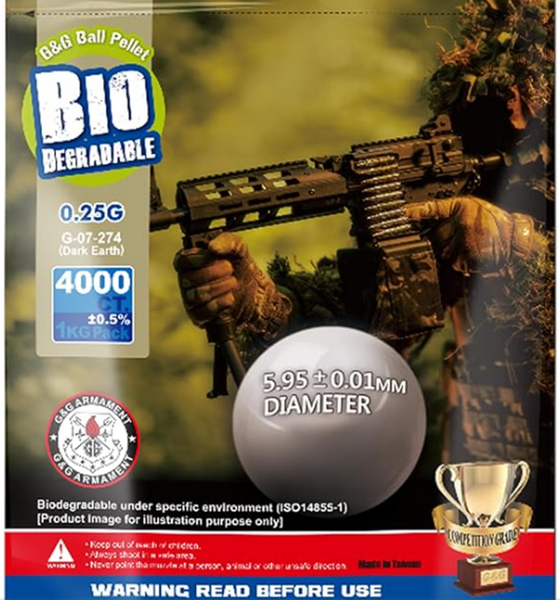 G&G 0.25g BIO DE Dark Earth 4000bb =  1Kg. by G&G