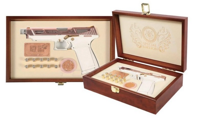 G&G GTP9 MS Rose Gold Special Edition GBB Airsoft Pistol by G&G