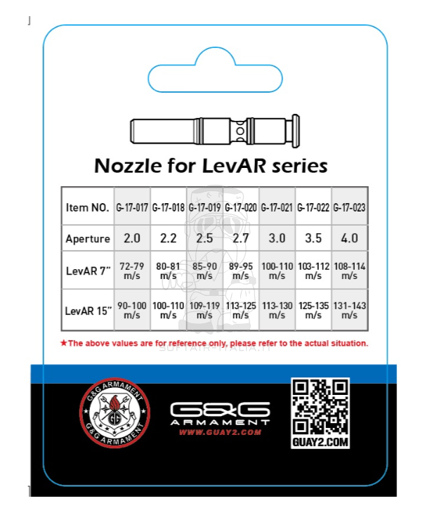 G&G LevAr Nozzle 4.0 by G&G