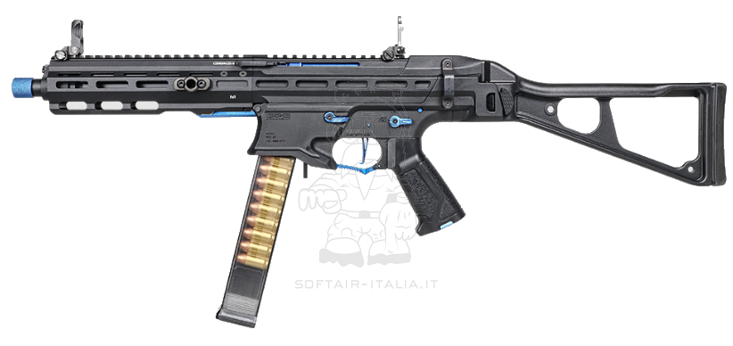 G&G PCC45 Blue Version AR9 - PDW M-Lok ETU - Mosfet AEG by G&G