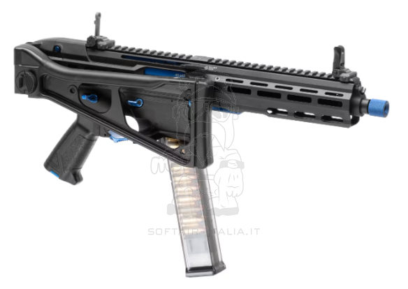 G&G PCC45 Blue Version AR9 - PDW M-Lok ETU - Mosfet AEG by G&G