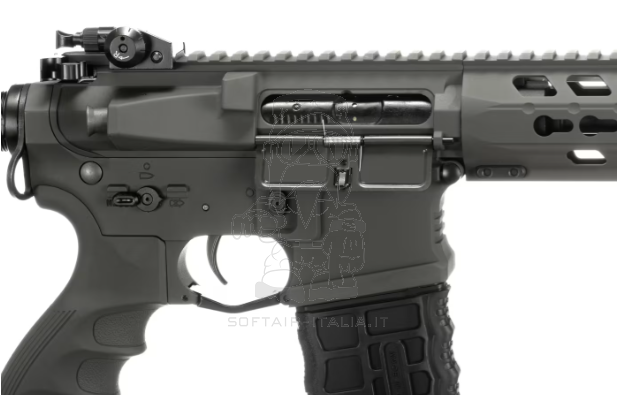 G&G Predator KeyMod GC16 Battle Ship Grey ETU - Mosfet AEG Rifle by G&G