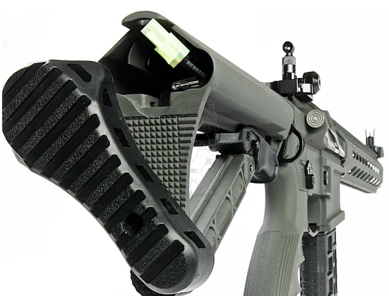 G&G Predator KeyMod GC16 Battle Ship Grey ETU - Mosfet AEG Rifle by G&G