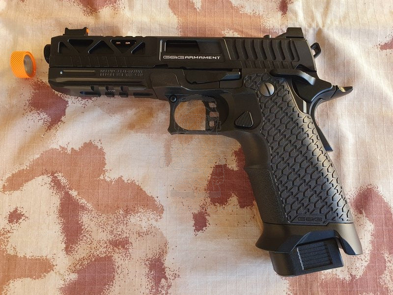 G&G STP45 2024 CP Elite Light Aluminum Custom Version GBB PIstola BlowBack Carrello e Corpo in Alluminio by G&G