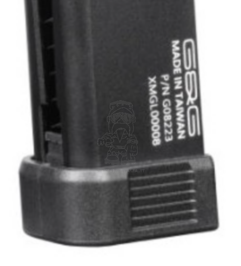 G&G STP45 Gas Airsoft Pistol Light Weight 55bb Aluminum Magazine Caricatore Hi-Capa Tokyo Marui & Similars Compatible by G&G