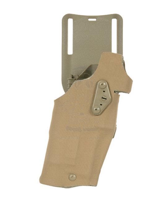 G Series Glock - Umarex G17 - G18 - G19 Softair Pistols Holster Fondina Flashlight Desert Coyote Tan by Wetac