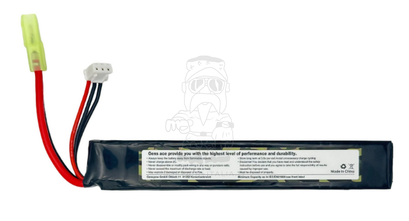 Gens Ace Li-Po Battery Batteria 7,4v 1400mAh 25c Stick 120 x 20 x 8mm Tamiya Connector by Gens Ace