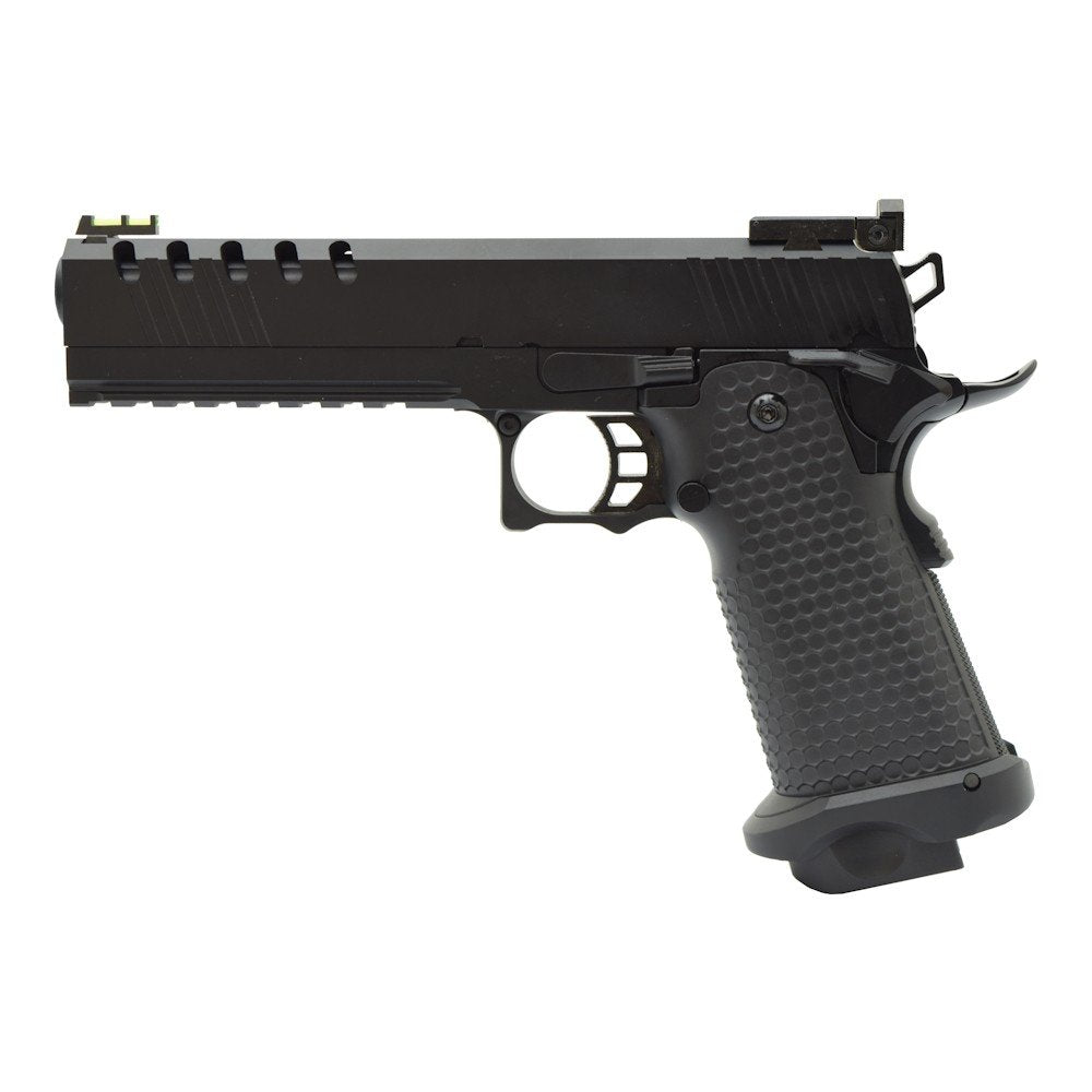 Golden Eagle Hi-Capa 5.5 Vented Slide GBB Gas Blow Back Airsoft Pistol by Golden Eagle