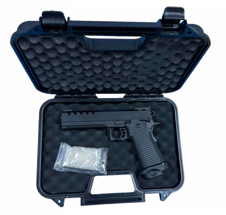 Golden Eagle Hi-Capa 5.5 Vented Slide GBB Gas Blow Back Airsoft Pistol by Golden Eagle