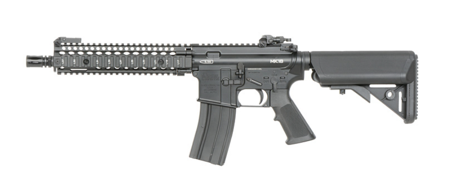 Golden Eagle MK18 Daniel Defense GBBR Black by Golden Eagle