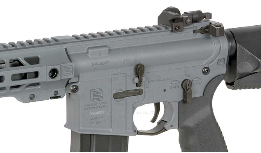 GRY SBR 10" Salient Arms ETU Carbine Grey - Black Dual Color by EMG