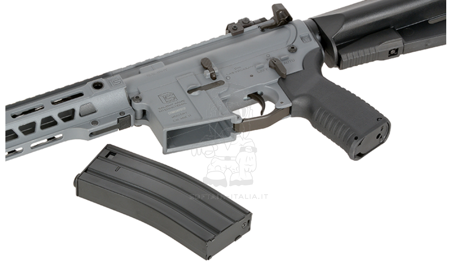 GRY SBR 10" Salient Arms ETU Carbine Grey - Black Dual Color by EMG