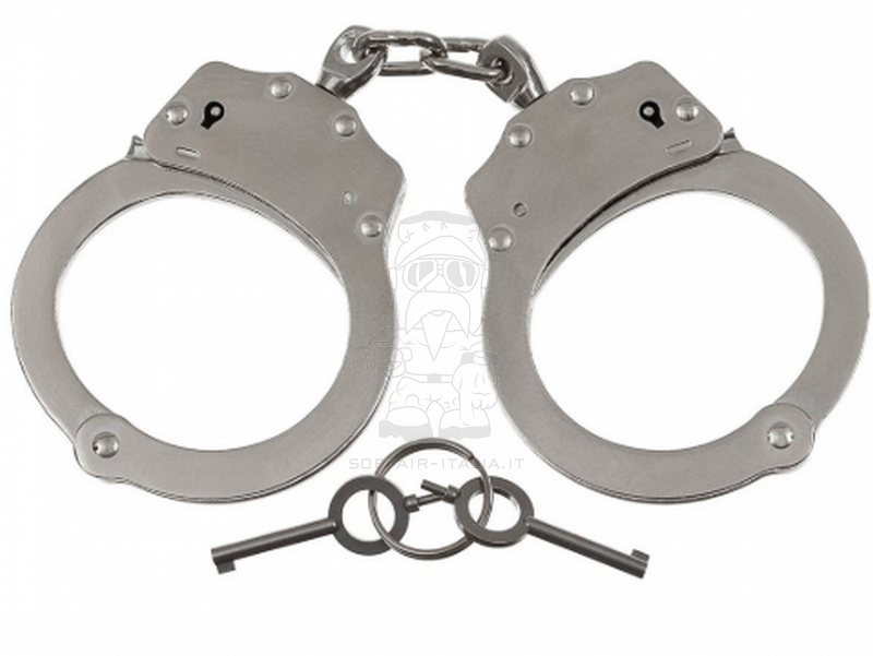 Handcuffs Professionals Double Lock Manette Professionali a Chiusura Doppia
