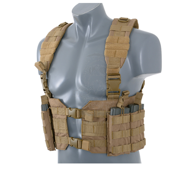 Harness Split Front Chest Coyote Tan by 8Fields