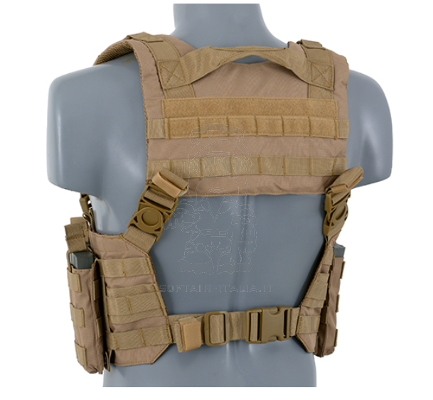 Harness Split Front Chest Coyote Tan by 8Fields