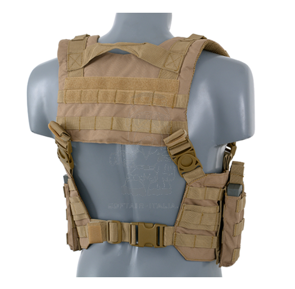 Harness Split Front Chest Coyote Tan by 8Fields