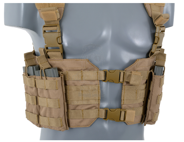 Harness Split Front Chest Coyote Tan by 8Fields