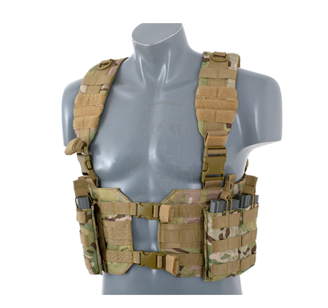 Harness Split Front Chest MC Multicamo by 8Fields