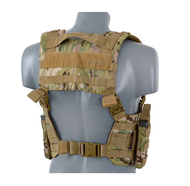 Harness Split Front Chest MC Multicamo by 8Fields