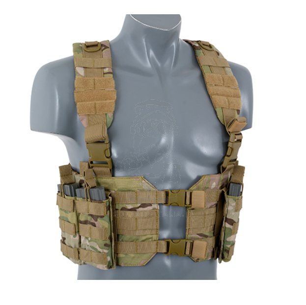 Harness Split Front Chest MC Multicamo by 8Fields