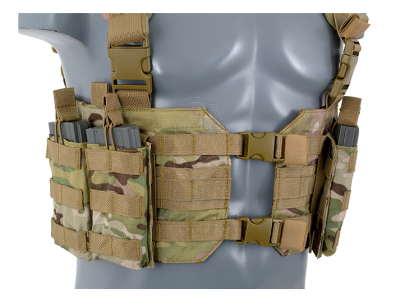 Harness Split Front Chest MC Multicamo by 8Fields