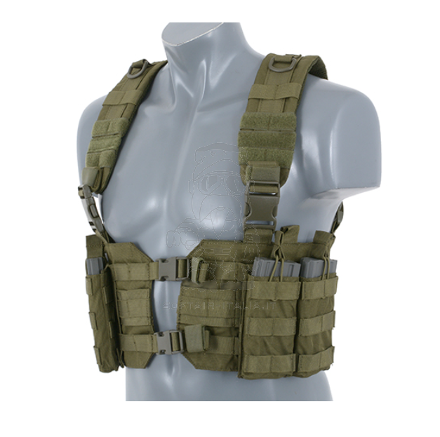 Harness Split Front Chest OD by 8Fields
