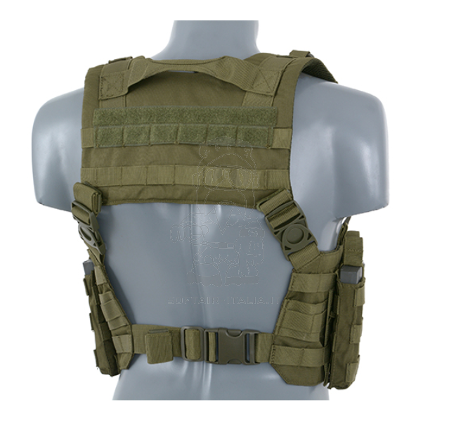 Harness Split Front Chest OD by 8Fields
