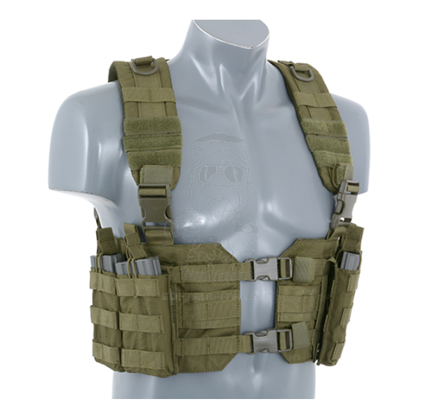Harness Split Front Chest OD by 8Fields