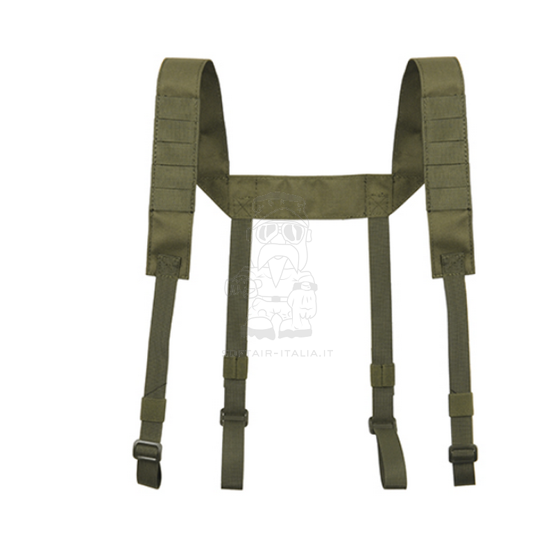 Harness Tactical Universal Suspender for Tactical - Waist Belts OD Version by 8Fields