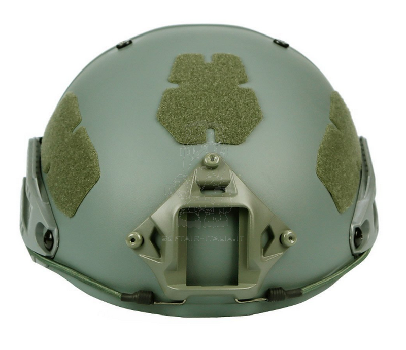 Helmet Elmetto OD Green Air Flow Fast Type by Delta Armory