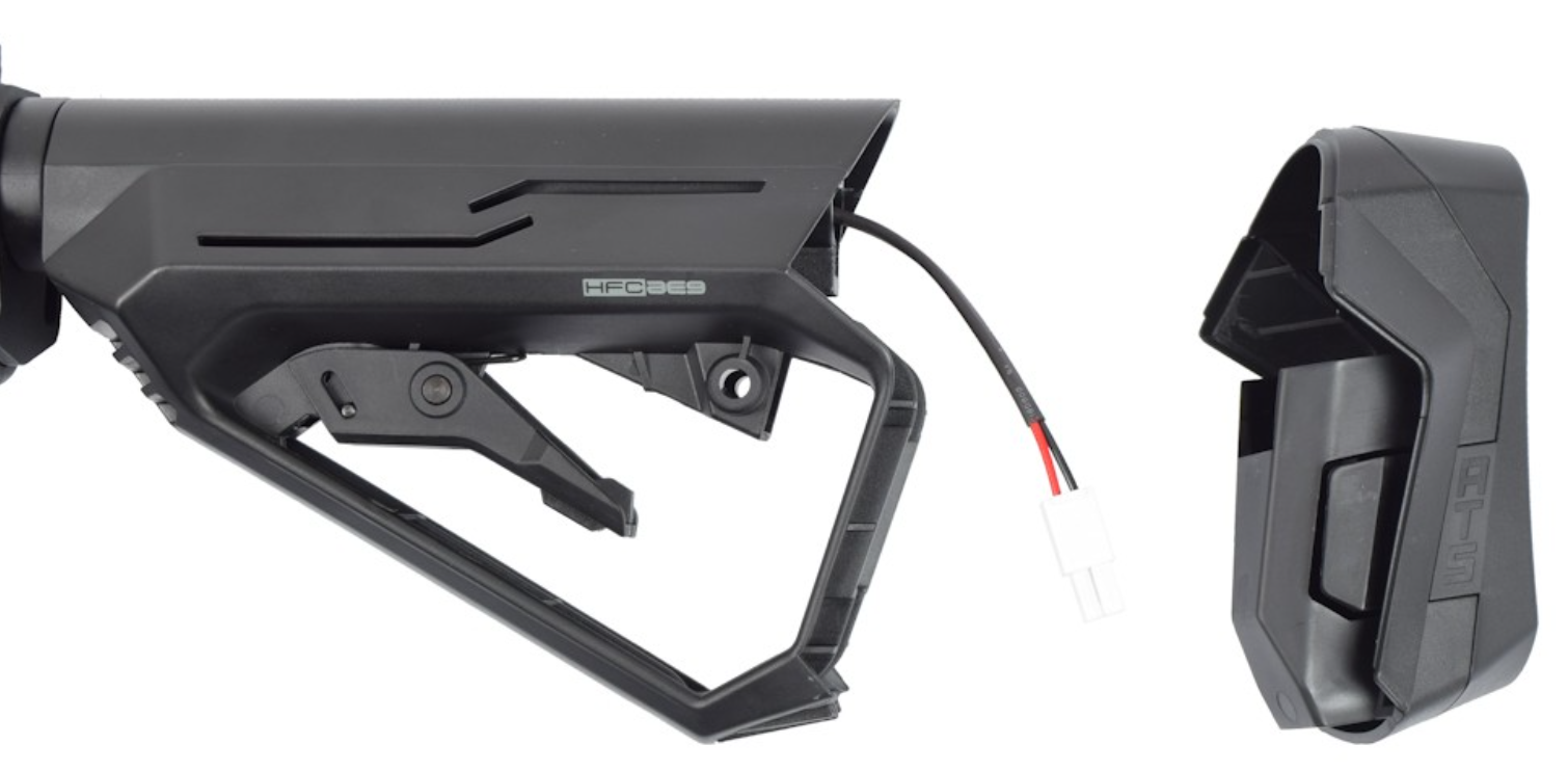 HFC M4 Tactical Mod.202 ATS Stock BK Black AEG by HFC