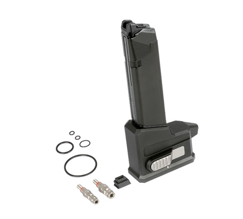 HPA G17 - G18 Airsoft Pistol Series EU & U.S. M4 - AR16 - M16 Magazine Adapter by Army Armament