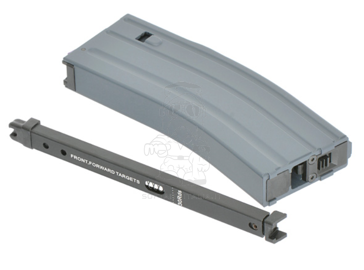 HPA & Gas M4 - AR15 Stanag 30bb Magazine Caricatore by Cyma