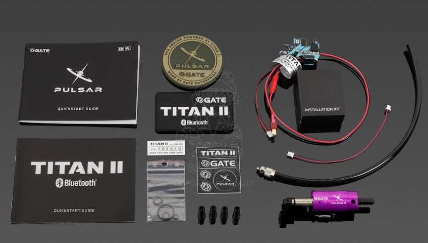 HPA Pulsar D System Titan II Bluetooth Rear Wire Cavetteria Posteriore by Gate
