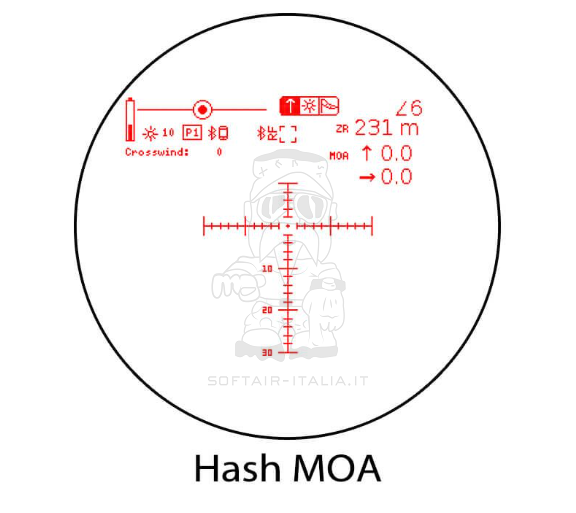 HYPR-7 Rifle Scope Hybrid Precision 7 x 50 Riflescope Ottica by Element Optics