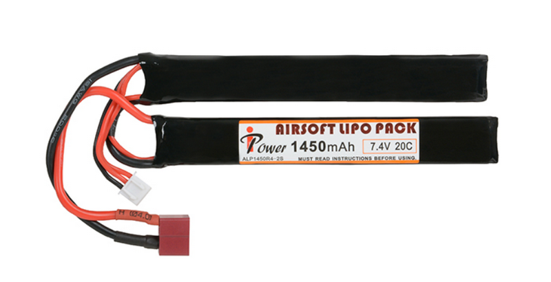 iPower Battery LiPo 1450mAh7.4V 20C T-Deans Plug Batteria by iPower 0