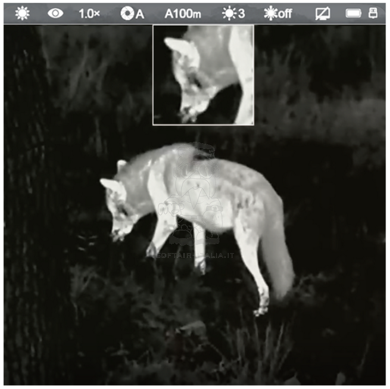 InfiRay HL25 Termo Camera Ottica 20MM QD Lever a Sgancio - Aggancio Rapido by InfiRay