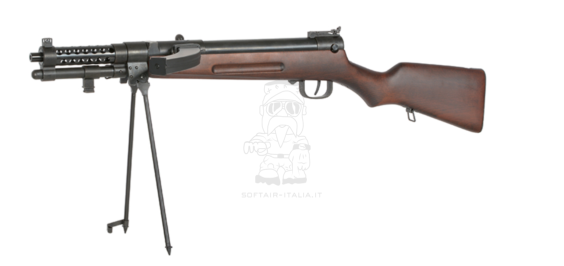 Japanese Type 100 Submachine Gun Full Wood & Metal AEG by S&T