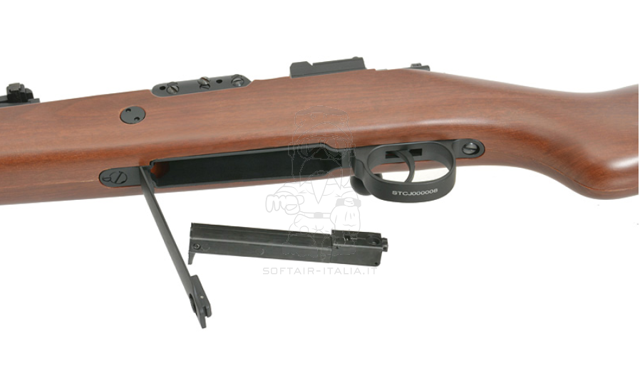 K98 Mauser Karabiner 98K Kar98k Spring Bolt Action ABS Stock by S&T